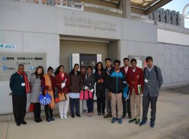 Visit of Eco club students at Fukuoka, Japan for Environemental Exchange Activities