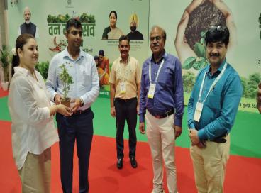 Photos of MGICCC participation in Van Mahaotsav, 2025 at Bharat Mandapam, New Delhi